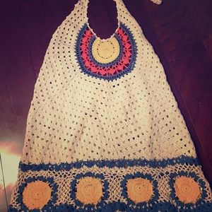 Crochet halter top